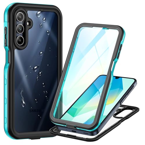 Focusor für Samsung Galaxy A16 Hülle Wasserdicht,HandyHülle für Samsung A16 5G IP68 Wasserdicht 360 Schutzhülle für Galaxy A16 4G,Stoßfest Staubdicht Outdoor Panzerhülle mit Displayschutz,Blau von Focusor