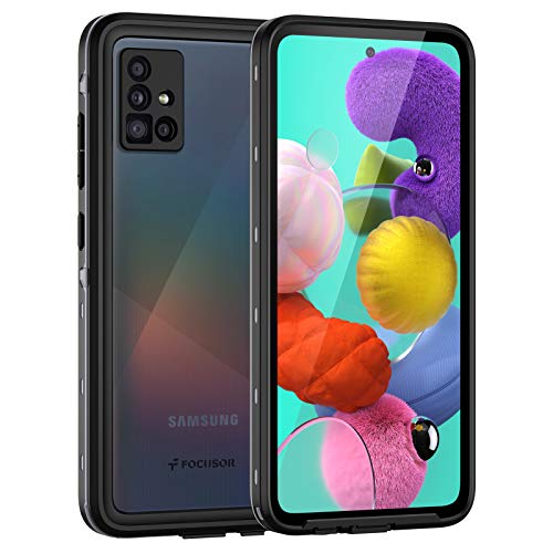 Focusor für Samsung Galaxy A51 4G Hülle, IP68 Wasserdicht HandyHülle Samsung A51 4G Schutzhülle, Stoßfest Staubdicht Outdoor Panzerhülle mit Eingebautem Displayschutz,Schwarz Focusor für Samsung Galaxy A51 4G Hülle, IP68 Wasserdicht HandyHülle Samsung A51 4G Schutzhülle, Stoßfest Staubdicht Outdoor Panzerhülle mit Eingebautem Displayschutz,Schwarz von Focusor