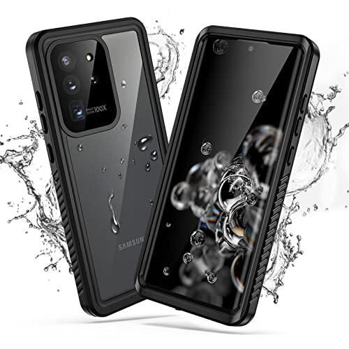 Focusor für Samsung Galaxy S20 Ultra Hülle, IP68 Wasserdicht HandyHülle Samsung S20 Ultra Schutzhülle, Stoßfest Staubdicht Outdoor Panzerhülle mit Eingebautem Displayschutz,Schwarz Focusor für Samsung Galaxy S20 Ultra Hülle, IP68 Wasserdicht HandyHülle Samsung S20 Ultra Schutzhülle, Stoßfest Staubdicht Outdoor Panzerhülle mit Eingebautem Displayschutz,Schwarz von Focusor