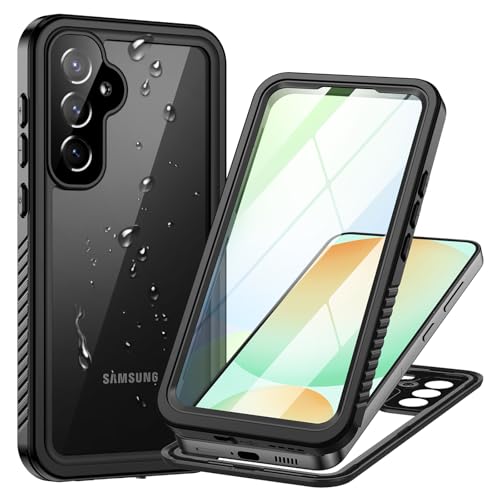 Focusor für Samsung Galaxy S24 FE Hülle IP68 Wasserdicht,HandyHülle für Samsung S24 FE 5G 360 Schutzhülle,Stoßfest Staubdicht Outdoor Panzerhülle mit Eingebautem Displayschutz für S24 FE,Schwarz Focusor für Samsung Galaxy S24 FE Hülle IP68 Wasserdicht,HandyHülle für Samsung S24 FE 5G 360 Schutzhülle,Stoßfest Staubdicht Outdoor Panzerhülle mit Eingebautem Displayschutz für S24 FE,Schwarz von Focusor