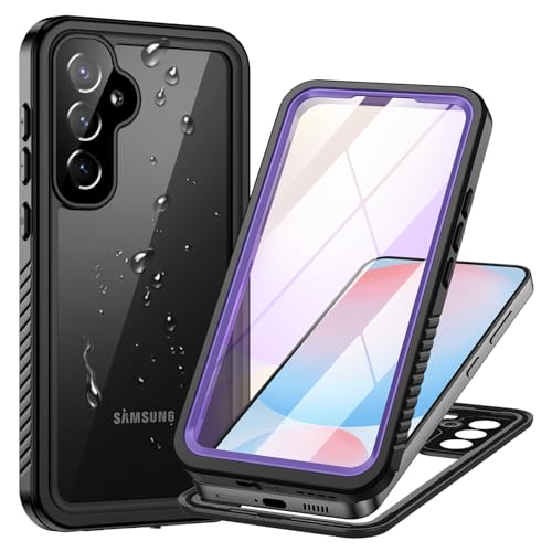 Focusor für Samsung Galaxy S24 FE Hülle IP68 Wasserdicht,HandyHülle für Samsung S24 FE 5G 360 Schutzhülle,Stoßfest Staubdicht Outdoor Panzerhülle mit Eingebautem Displayschutz für S24 FE,Violett Focusor für Samsung Galaxy S24 FE Hülle IP68 Wasserdicht,HandyHülle für Samsung S24 FE 5G 360 Schutzhülle,Stoßfest Staubdicht Outdoor Panzerhülle mit Eingebautem Displayschutz für S24 FE,Violett von Focusor