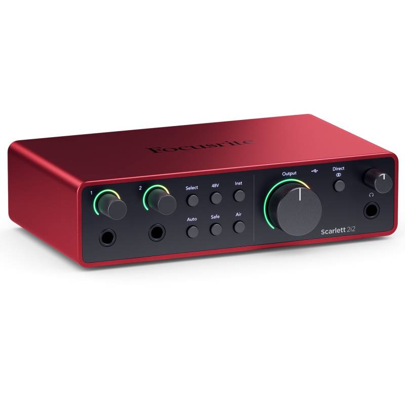 (B-Ware) Focusrite Scarlett 2i2 4th gen Audio Interface von Focusrite