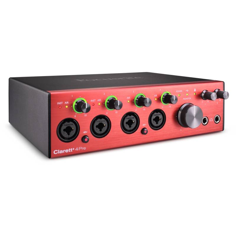 Focusrite Clarett+ 4Pre USB-C Audio Interface von Focusrite