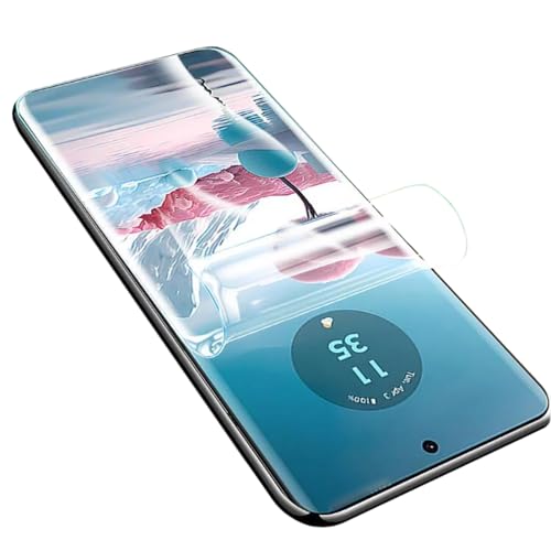 [2 Stück] Importiert Flexibel Hydrogel Schutzfolie für Motorola Edge 50 Fusion, 6H Härte Schutzfolie, Ultra-Klar Displayschutzfolie [Anti-Kratzer][Bläschenfrei][Anti-Öl] von Foebxxs