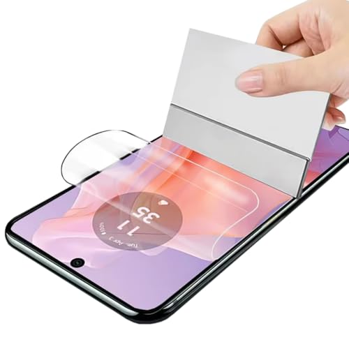 [2 Stück] Importiert Flexibel Hydrogel Schutzfolie für Motorola Edge 50 Neo, 6H Härte Schutzfolie, Ultra-Klar Displayschutzfolie [Anti-Kratzer][Bläschenfrei][Anti-Öl] von Foebxxs