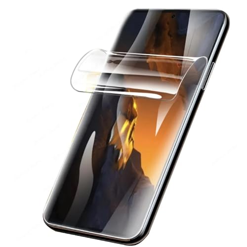 [2 Stück] Importiert Flexibel Hydrogel Schutzfolie für Xiaomi Poco M6 Pro, 6H Härte Schutzfolie, Ultra-Klar Displayschutzfolie [Anti-Kratzer][Bläschenfrei][Anti-Öl] von Foebxxs