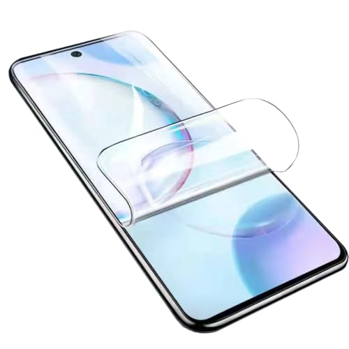 Displayschutzfolie, Schutzfolie für Handys Honor 50, kompatibel mit ID Fingerabdrücken, flexibles Hydrogel, Displayschutz, blasenfrei, Anti-Fingerabdruck, kratzfest, 2 Stück von Foebxxs