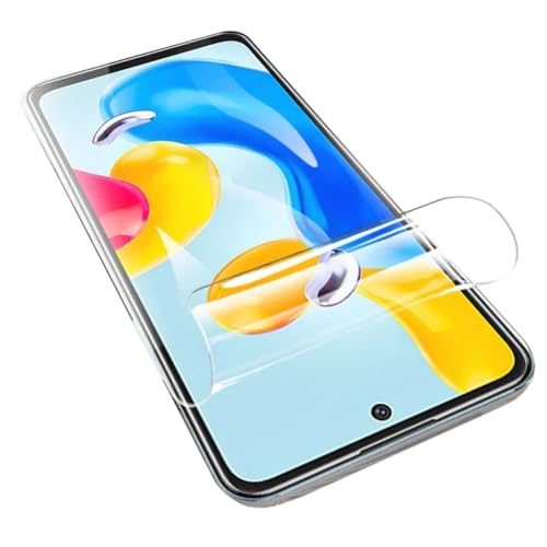 Foebxxs [2 Stück Hydrogel-Schutzfolien für Xiaomi Redmi Note 11/Redmi Note 11s, ultraklar, weich, kratzfest, blasenfrei, kein gehärtetes Glas Foebxxs [2 Stück Hydrogel-Schutzfolien für Xiaomi Redmi Note 11/Redmi Note 11s, ultraklar, weich, kratzfest, blasenfrei, kein gehärtetes Glas von Foebxxs