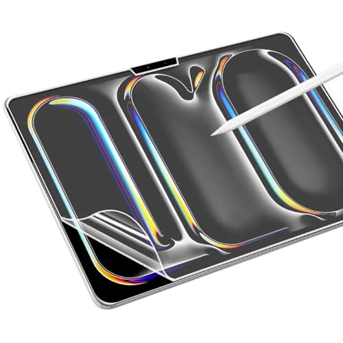 Foebxxs [2 Stück Paper Schutzfolie für iPad Pro 13 (2024), Matte PET Papier Displayschutzfolie zum Zeichnen, Schreiben und Notizen, blendfrei, Anti-Fingerabdruck von Foebxxs