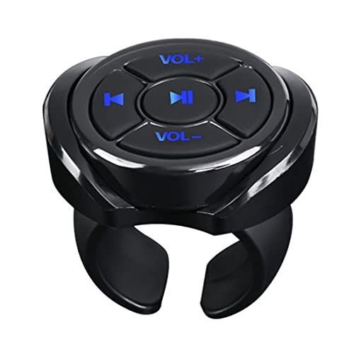 Foemey Bluetooth ohne Knopf, Multimedia, Fernbedienung, Auto, Motorrad, Fahrrad, Lenkrad, Musik, Fernbedienung für Telefon, Tablet Foemey Bluetooth ohne Knopf, Multimedia, Fernbedienung, Auto, Motorrad, Fahrrad, Lenkrad, Musik, Fernbedienung für Telefon, Tablet von Foemey
