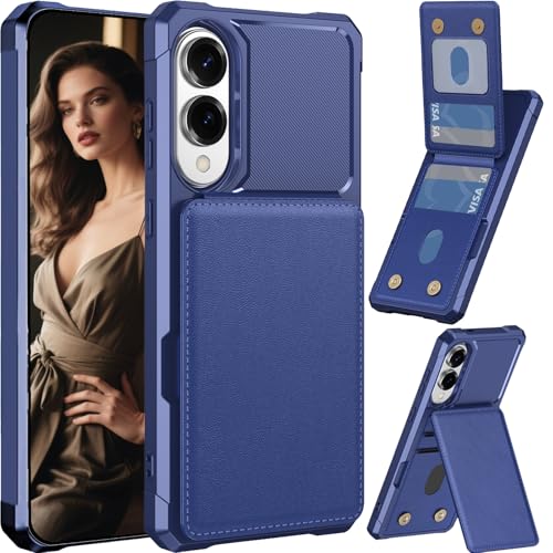 Fofvccv Hülle für Samsung Galaxy S25 Edge 5G mit Kartenhalter, PU Leder Wallet Klapphülle mit Kartenfächern und Standfunktion Flip Case für Samsung S25 Edge Hülle.ZM Blue Fofvccv Hülle für Samsung Galaxy S25 Edge 5G mit Kartenhalter, PU Leder Wallet Klapphülle mit Kartenfächern und Standfunktion Flip Case für Samsung S25 Edge Hülle.ZM Blue von Fofvccv