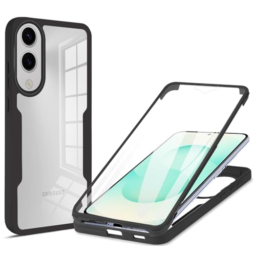 Fofvccv Samsung Galaxy S25 Edge Clear Case mit Displayschutzfolie, 360° Ganzkörper-Schutzhülle Slim Transparent Dual Layer Silikon Handyhülle für Galaxy S25 Edge, QB Schwarz Fofvccv Samsung Galaxy S25 Edge Clear Case mit Displayschutzfolie, 360° Ganzkörper-Schutzhülle Slim Transparent Dual Layer Silikon Handyhülle für Galaxy S25 Edge, QB Schwarz von Fofvccv
