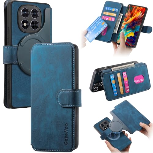 Fofvccv Schutzhülle für Xiaomi Redmi Note 14 Pro+ Plus 5G, abnehmbare magnetische Handyhülle, PU-Leder, Folio-Klappständer, mit RFID-blockierendem Kartenhalter, für Redmi Note 14 Pro Plus CXMG, Blau Fofvccv Schutzhülle für Xiaomi Redmi Note 14 Pro+ Plus 5G, abnehmbare magnetische Handyhülle, PU-Leder, Folio-Klappständer, mit RFID-blockierendem Kartenhalter, für Redmi Note 14 Pro Plus CXMG, Blau von Fofvccv
