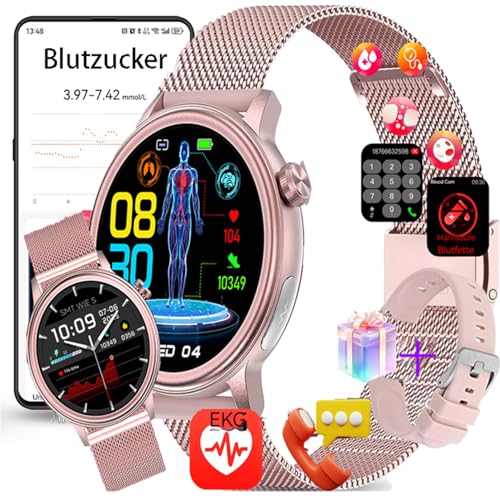 Fohatu 𝐛𝐥𝐮𝐭𝐳𝐮𝐜𝐤𝐞𝐫 Smartwatch 𝐛𝐥𝐮𝐭𝐳𝐮𝐜𝐤𝐞𝐫𝐦𝐞𝐬𝐬𝐮𝐧𝐠 EKG 𝐃𝐢𝐚𝐛𝐞𝐭𝐞𝐬 Smartwatch Mit Bluetooth-Anrufe,Fitness Tracker Mit Blutfette Harnsäure Blutdruck Fohatu 𝐛𝐥𝐮𝐭𝐳𝐮𝐜𝐤𝐞𝐫 Smartwatch 𝐛𝐥𝐮𝐭𝐳𝐮𝐜𝐤𝐞𝐫𝐦𝐞𝐬𝐬𝐮𝐧𝐠 EKG 𝐃𝐢𝐚𝐛𝐞𝐭𝐞𝐬 Smartwatch Mit Bluetooth-Anrufe,Fitness Tracker Mit Blutfette Harnsäure Blutdruck von Fohatu