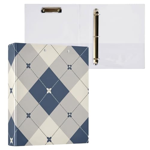Foiosoh 3 Ringe Ordner 3,8 cm Notizbücher mit Taschen 1/2 Stück Schulhefter 200 Blatt Blau und Beige kariert Foiosoh 3 Ringe Ordner 3,8 cm Notizbücher mit Taschen 1/2 Stück Schulhefter 200 Blatt Blau und Beige kariert von Foiosoh