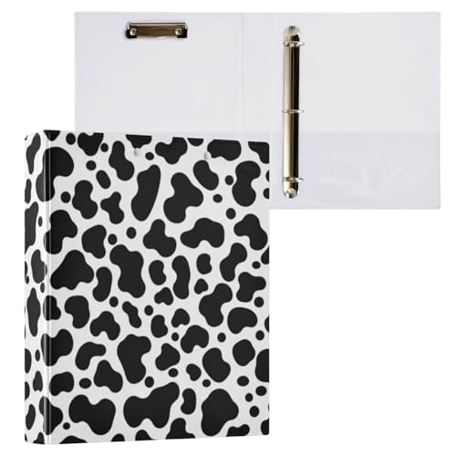 Foiosoh Ordner mit drei Ringen, 3,8 cm, mit Klemmbrett, 1/2er-Pack, Ordner für Schule, Hardcover, Schwarz und Weiß Foiosoh Ordner mit drei Ringen, 3,8 cm, mit Klemmbrett, 1/2er-Pack, Ordner für Schule, Hardcover, Schwarz und Weiß von Foiosoh