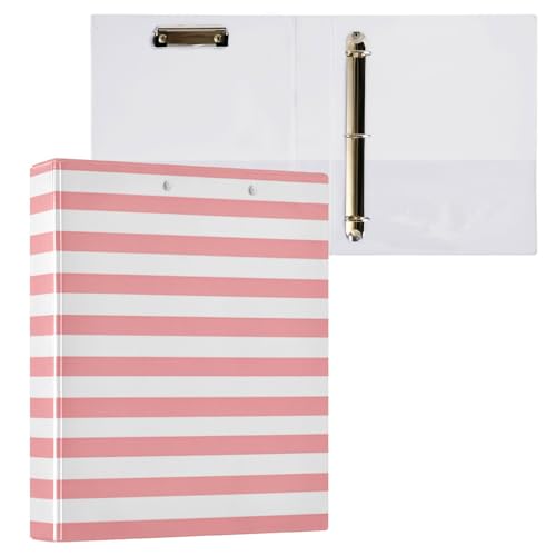 Foiosoh Ordner mit drei Ringen, 3,8 cm, mit Taschen, 1/2er-Pack, Ordner für Studenten, 200 Blatt, Pfirsichstreifen und Punkte, nahtlos Foiosoh Ordner mit drei Ringen, 3,8 cm, mit Taschen, 1/2er-Pack, Ordner für Studenten, 200 Blatt, Pfirsichstreifen und Punkte, nahtlos von Foiosoh