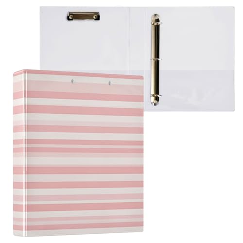 Foiosoh Three Rings Binders 1 and A Half Inch Notebook Binder with Clipboard Pack of 1/2 Binder for College Students Hardcover Stripe Foiosoh Three Rings Binders 1 and A Half Inch Notebook Binder with Clipboard Pack of 1/2 Binder for College Students Hardcover Stripe von Foiosoh