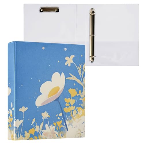 Notizbuch mit drei Ringen, 3,5 cm, Notizbuchordner mit Taschen, 1/2 Packungen, Ordner für Schule, 200 Blatt, Dorfstil, Blumen Notizbuch mit drei Ringen, 3,5 cm, Notizbuchordner mit Taschen, 1/2 Packungen, Ordner für Schule, 200 Blatt, Dorfstil, Blumen von Foiosoh