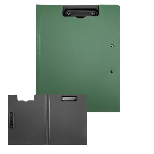Fokroin Klemmbrett A4, A4 Kunststoff Klemmbretter Mit Doppelclip, Klemmmappe A4 mit Deckel, Schreibmappe a4 Schule, Kunststoff Ordner Foldover, Geeignet für Büroangestellte, Studenten, Lehrer Fokroin Klemmbrett A4, A4 Kunststoff Klemmbretter Mit Doppelclip, Klemmmappe A4 mit Deckel, Schreibmappe a4 Schule, Kunststoff Ordner Foldover, Geeignet für Büroangestellte, Studenten, Lehrer von Fokroin