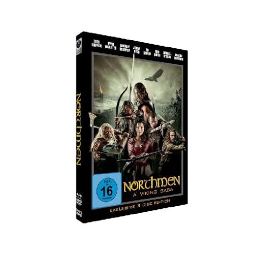 Northmen - A Viking Saga - Mediabook - 3 Disc Limited Special Edition - 222 Stück - Cover A [Blu-ray] von Fokus Media