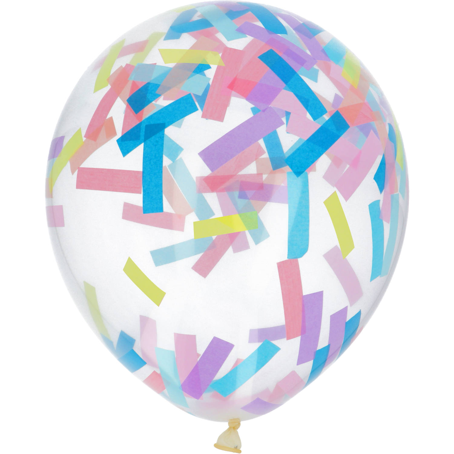 Ballons mit Konfetti Candy Pastell 30cm - 4 Stück von Folat B.V.