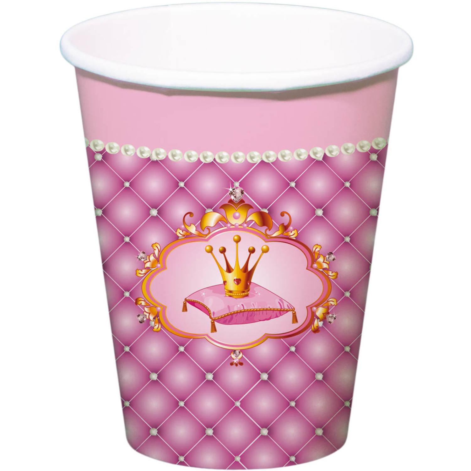 Prinzessin Pappbecher 250 ml - 6 Stück von Folat B.V.