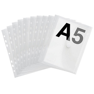 10 FolderSys Dokumententaschen DIN A5 transparent genarbt 0,20 mm 10 FolderSys Dokumententaschen DIN A5 transparent genarbt 0,20 mm von FolderSys