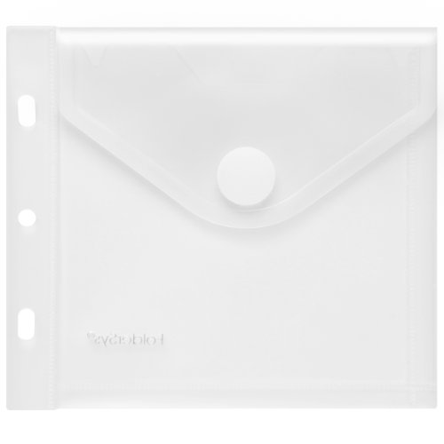 CD-Hülle transparent, Klett, Abheftrand + Mittelloch 10er Pack CD-Hülle transparent, Klett, Abheftrand + Mittelloch 10er Pack von FolderSys