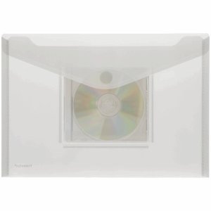 FolderSys 10 x Dokumentenmappe A4 quer PP, CD-Tasche, Klettverschluss klar farblos matt FolderSys 10 x Dokumentenmappe A4 quer PP, CD-Tasche, Klettverschluss klar farblos matt von FolderSys