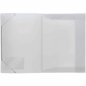 FolderSys 10 x Eckspanner-Mappe A3 PP transparent von FolderSys