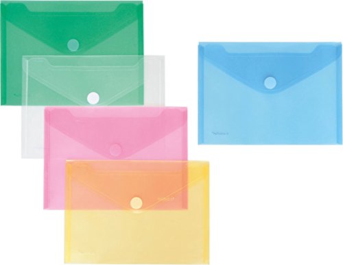 FolderSys 4011 PP-Umschlag 10er Set (A5, Mehrfarbig, 10 Umschläge) von FolderSys