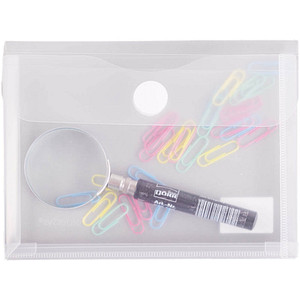 FolderSys Dokumententasche DIN A6 transparent glatt 0,20 mm von FolderSys