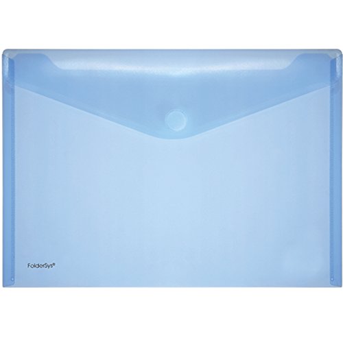 FolderSys PP-Umschlag 10er Set (A4, Blau, 20 Umschläge) von FolderSys
