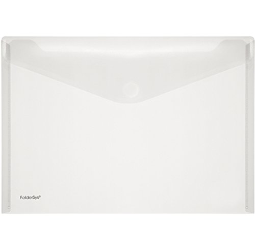 FolderSys PP-Umschlag 10er Set (A4, Farblos, 10 Umschläge) von FolderSys