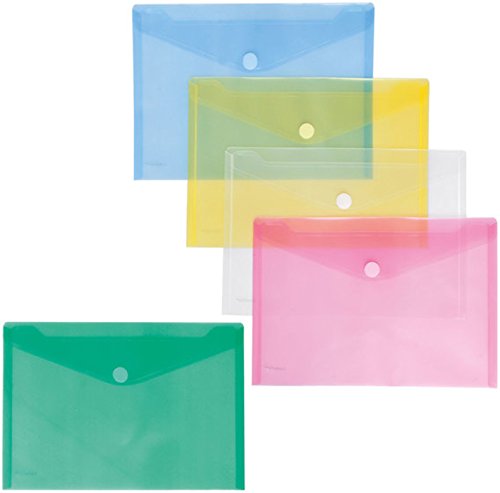 FolderSys PP-Umschlag 10er Set (A4, Mehrfarbig, 10 Umschläge) von FolderSys