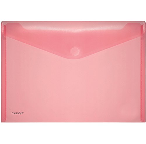 FolderSys PP-Umschlag 10er Set (A4, Rot, 30 Umschläge) von FolderSys