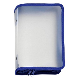 FolderSys Reißverschlussbeutel transparent/blau 0,5 mm, 1 St. FolderSys Reißverschlussbeutel transparent/blau 0,5 mm, 1 St. von FolderSys