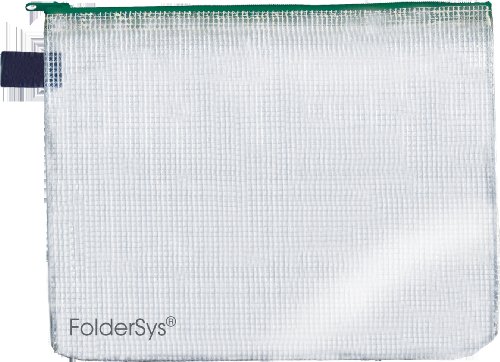 Reissverschluss-Beutel B4, mit Zip, grün, 2 Stück von FolderSys