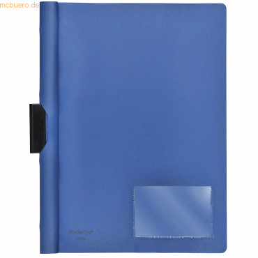 10 x Foldersys Cliphefter A4 PP bis 40 Blatt vollfarbig blau 10 x Foldersys Cliphefter A4 PP bis 40 Blatt vollfarbig blau von Foldersys