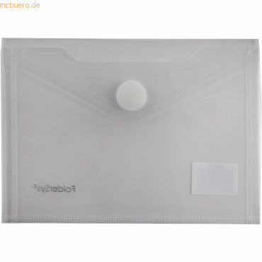 10 x Foldersys Doppel-Sichttasche A6 2 Fächer Klappe transparent klar 10 x Foldersys Doppel-Sichttasche A6 2 Fächer Klappe transparent klar von Foldersys