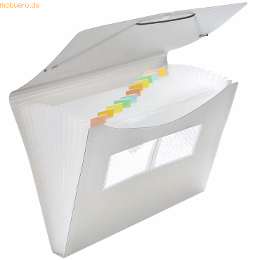 10 x Foldersys Fächer Gummizugmappe A4 PP 12 Fächer Gummizug transluze 10 x Foldersys Fächer Gummizugmappe A4 PP 12 Fächer Gummizug transluze von Foldersys