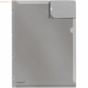 50 x Foldersys Angebotshülle A4 PP mit Abheftlaschen rauchtopas 50 x Foldersys Angebotshülle A4 PP mit Abheftlaschen rauchtopas von Foldersys