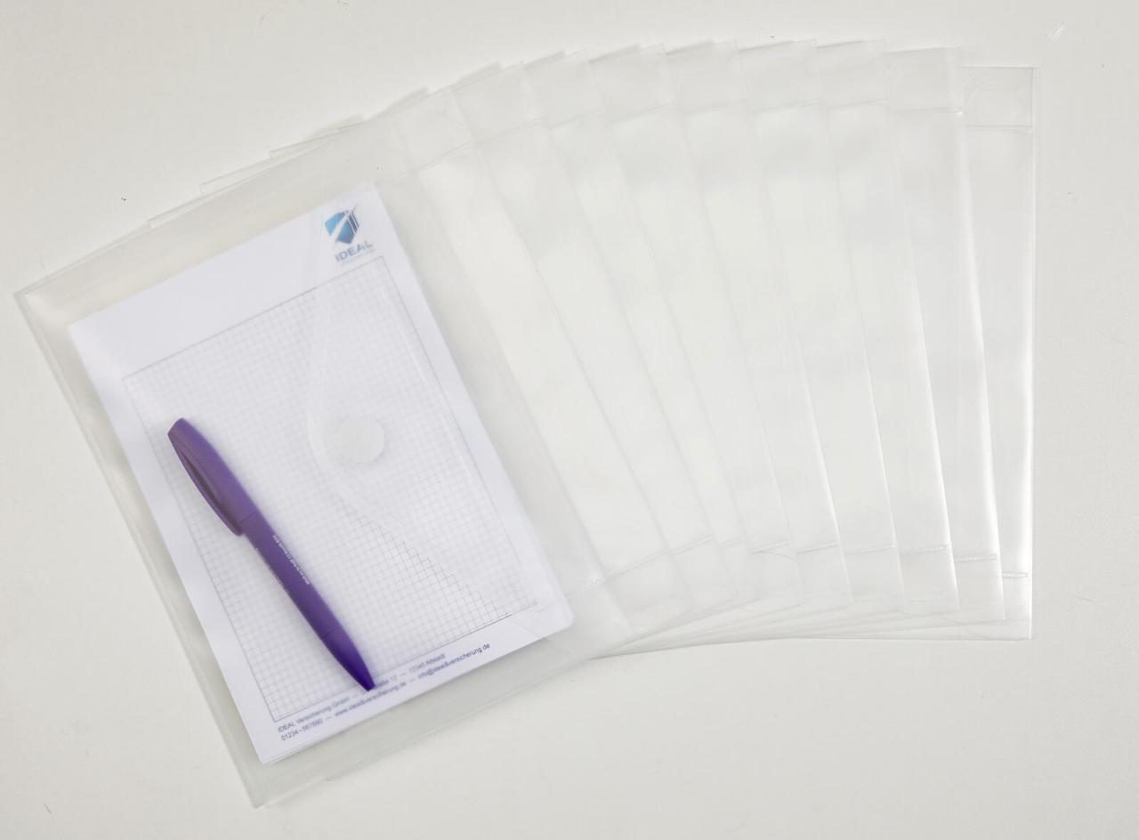 FolderSys Dokumententaschen A5 0.2 mm transparent FolderSys Dokumententaschen A5 0.2 mm transparent von Foldersys