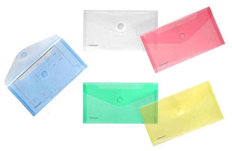 FolderSys Dokumententaschen DIN lang glatt 0.2 mm von Foldersys