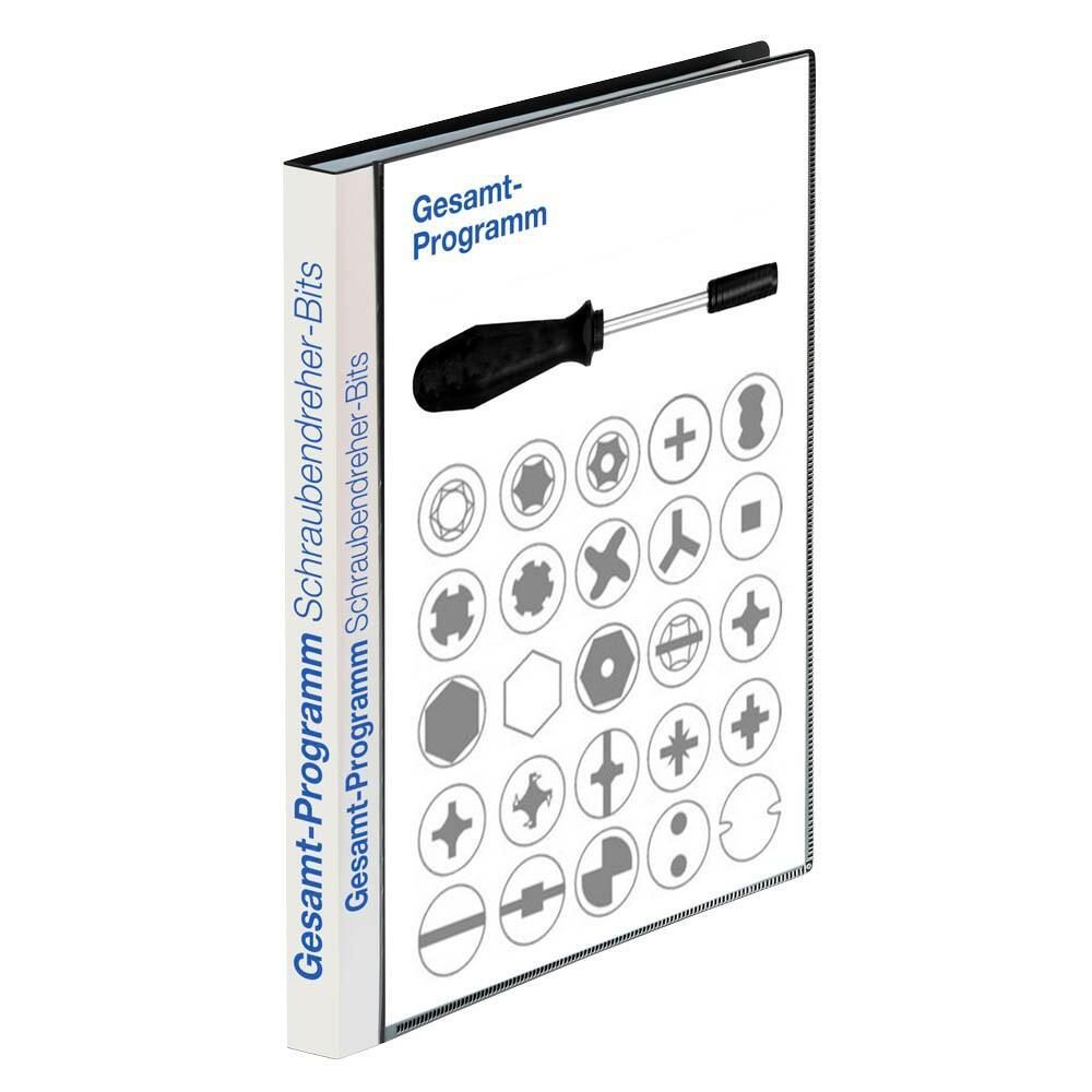 FolderSys Sichtbuch DIN A4 schwarz - 20 Hüllen von Foldersys