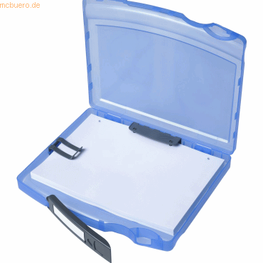 Foldersys Dokumentenbox 'go-case' A4 mit steckbarer Mechanik/Niederhal von Foldersys