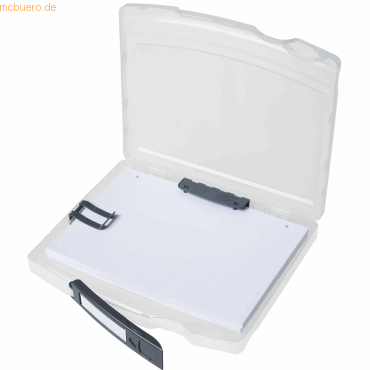 Foldersys Dokumentenbox 'go-case' A4 mit steckbarer Mechanik/Niederhal von Foldersys