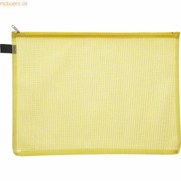 Foldersys Reißverschlusstasche A4 PVC gelb Foldersys Reißverschlusstasche A4 PVC gelb von Foldersys