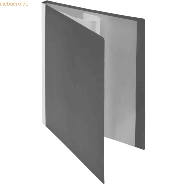Foldersys Sichtbuch A4 10 Hüllen Rückentasche PP neutral grau Foldersys Sichtbuch A4 10 Hüllen Rückentasche PP neutral grau von Foldersys